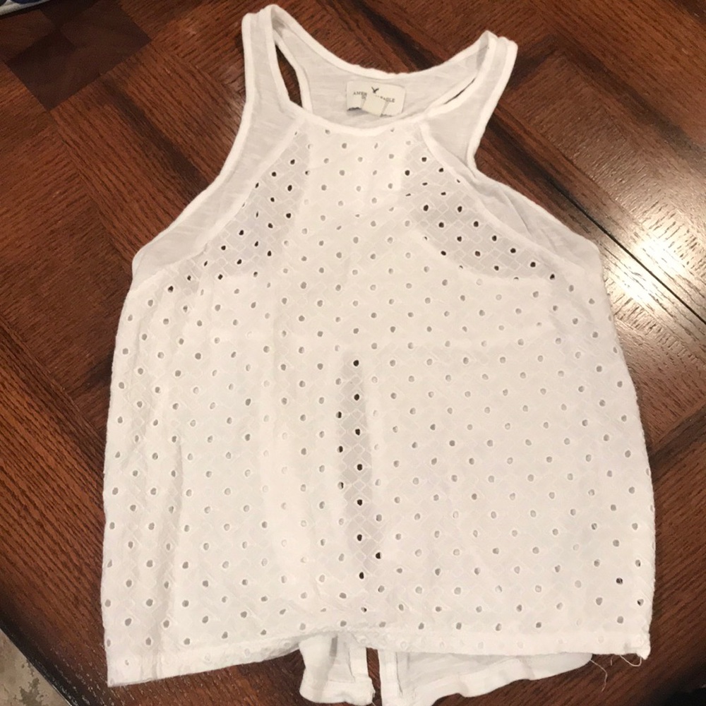 American Eagle White tank top